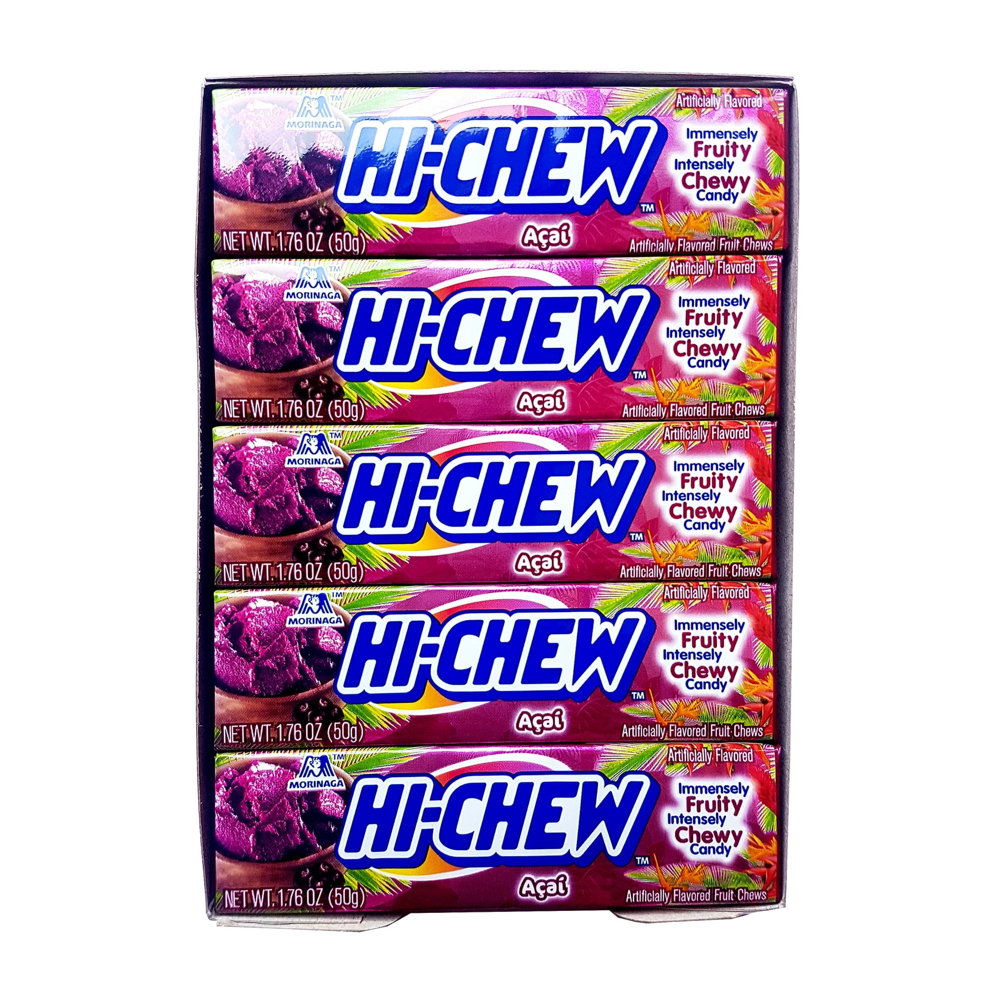 Morinaga Hi-Chew Strawberry Fruit Chews 1.76oz Pack of 10