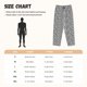 thumbnail image 3 of Balery Weave Geometric Pantalones de pijama para mujer, pijamas ultraligeros, pantalones de estar por casa-X-Large, 3 of 6