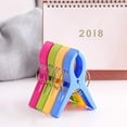 thumbnail image 4 of Beach Towel Clips, 16pcs Gift Large Laundry Clips Towel Clips, Bright Colors, 4 of 5