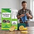 thumbnail image 1 of Rust Remover and Protector Kit, 120 mL Metal Anti-Rust Solution with Scouring Pad, Long-Lasting Moisture and Corrosion Protection for Paint-Safe Surfaces, 1 of 9