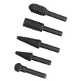thumbnail image 4 of 5 uds broca rotativa para limar HSS taladro para tallar carpintería herramientas de corte DIY vástago de 1/4 pulgadas, 4 of 8