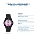 thumbnail image 5 of Women's Watch Waterproof Nurse Watch Sport Analog Wrist Watches Small Simple Casual Ladies Watch Date Wristwatch Silicone Watch with Second Hand, 5 of 5