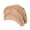 Khaki, variant on Women Silk Turban Head Wrap Baotou Cap Soft Stretch Hair Cover Hat Lightweight Breathable Headscarf Cap for Daily Wear Sleep Hair Protection