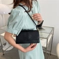 thumbnail image 5 of Bolso bandolera para mujer, bolso de cuero artificial, bolso de mano elegante, 5 of 5