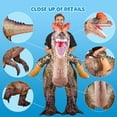 thumbnail image 5 of MAGOTAN Halloween Inflatable Dinosaur Costume Adult,Blow Up Crested Dragon Suit Men Women, Halloween Adults Funny Blow Up Lightweight & Flexible for Cosplay, Parades, 5 of 7