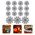 thumbnail image 2 of Fake Spider Web 150Pcs Black Plastic for Halloween Party Props, 2 of 8
