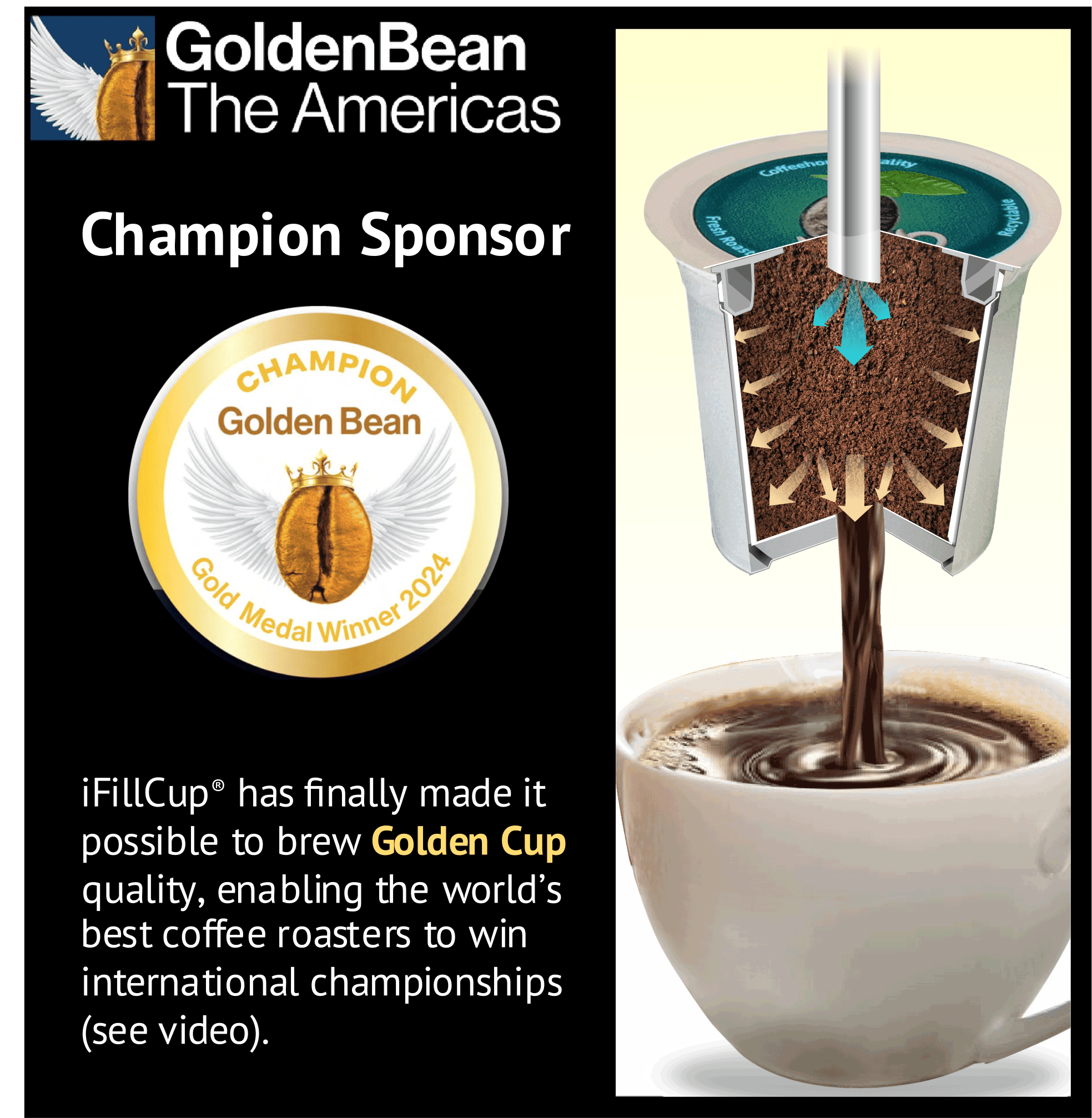 48 iFillCup Fillable K Cups - Ultrafine Filters for Sediment-Free Brewing, Universal K Cup Brewer Compatibility, DeepBrew Filter Holds 50% More Coffee for Stronger and Bigger Brews (Green)