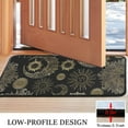 thumbnail image 3 of Black Gothic Sun Moon Pattern Door Rugs,Washable Non Slip Door Mats Indoor,Decorative Door Mats,Entry Mat Indoor for Entrance,Bedroom,Kitchen,Bathroom,30"x17", 3 of 6