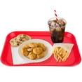 thumbnail image 2 of Brybelly KCAF-103 10 x 14 in. Cafeteria Tray, Red, 2 of 8