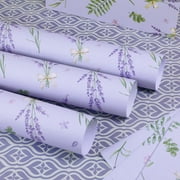 SCENTORINI Lavender Scented Drawer Liners, 6 Sheets Drawer Paper for Dresser,Home Shelf Closet