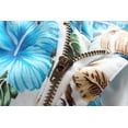 thumbnail image 5 of SSLR Mens Shorts Casual Cotton Floral Hawaiian Shorts Beach Shorts Pants, 5 of 7