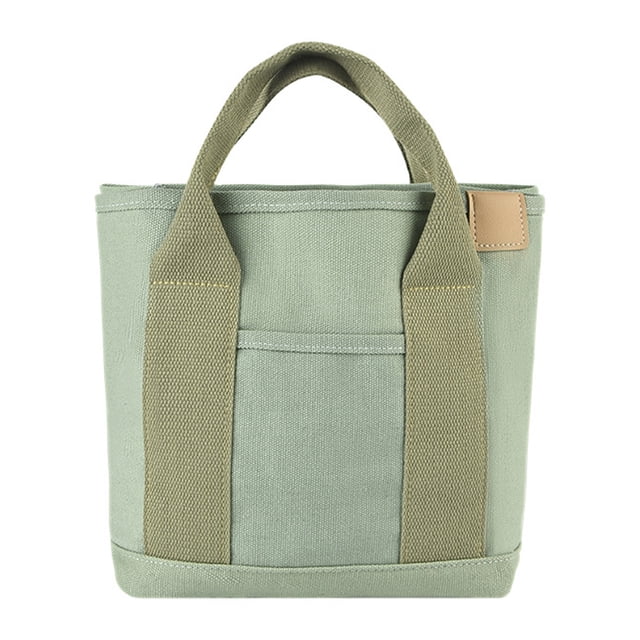 Bolso cosmético de gran capacidad del regalo del bolso de las mujeres del bolso de la lona, hecho de lona