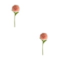 thumbnail image 1 of Monstrate 10 piezas flores de simulación bajo mantenimiento decoración fiestas bodas Café Ligero 2Conjunto, 1 of 6