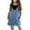 Blue, variant on Girls Denim Overall Shorts Kids Summer Adjustable Straps Girls Jumpsuit Jeans Shortalls Blue,8-9 Years