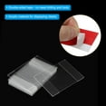 thumbnail image 4 of Uxcell 3.5x5" Wall Mount Acrylic Sign Holder, Vertical Display Frame with Tape Adhesive for Office, Clear 10Pcs, 4 of 6