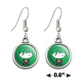 thumbnail image 4 of Batman Joker Cute Chibi Character Novelty Dangling Drop Charm Earrings, 4 of 5