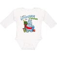thumbnail image 3 of Inktastic I want a Hippopotamus for Christmas Boys or Girls Long Sleeve Baby Bodysuit, 3 of 5