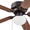 Oil-Rubbed Bronze, variant on Mainstays 44 Oil-Rubbed Bronze Hugger Ceiling Fan5-Blade