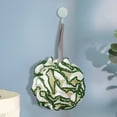 thumbnail image 6 of SHIMELE Loofah Bath Sponge Scrubber, Mesh Shower Loofah Sponge, with Lanyard, Green, 6 of 6