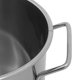 thumbnail image 5 of PTOOTP Olla gruesa de acero inoxidable de gran capacidad, para sopa, arrocera multiusos con tapa (asa de tira) (22 cm), 5 of 8