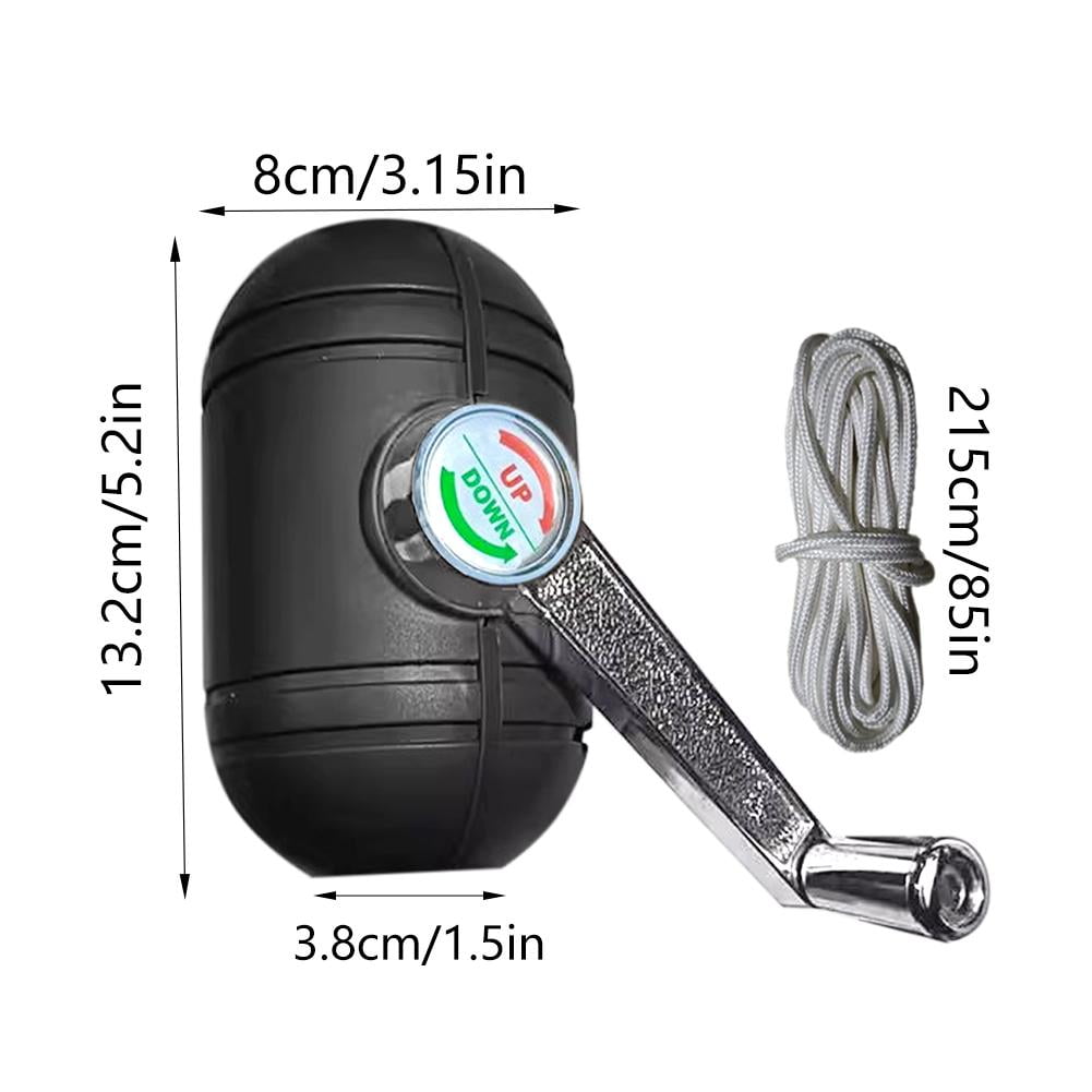 Patio Umbrella Accessories,Umbrella Replacement Parts Heavy Duty Holder Umbrella Hand Crank,Adjustable Outdoor Umbrella Crank Handle Replacement Accessories for Picnic Beach Patio Courtyard
