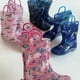 thumbnail image 4 of Yuarrent 2 uds. Botas de lluvia para niños con asa, botas de lluvia flexibles impermeables para bebés de media pantorrilla, botas de agua Botas Deportivas Flamenco de sello completo crecimiento14.2cm, 4 of 6