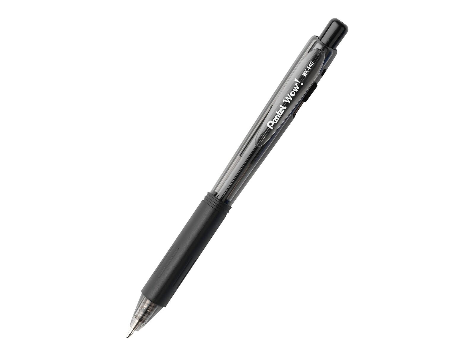 Pentel WOW! Retractable Ballpoint Pens Medium Point Black Ink 612916 ...