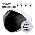 thumbnail image 2 of Mascarilla facial Dr.Puri Micro-Dust Protection KF94 Black Medium x20, 2 of 7