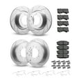 thumbnail image 1 of VEVOR Front and Rear Ceramic Brake Rotors Pads Kit for 2016-2021 Toyota Land Cruiser, 1 of 9
