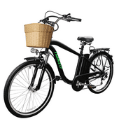 Nakto 26 Electric Fat Tire Mountain Bicycle, 500W