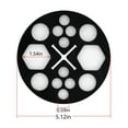 thumbnail image 4 of Makeup Brush Drying Rack Acrylic Paint Brush Drying Rack 14-hole Stick and Dry Brush Rack Cosmetic Brushes Stand Art Drying Rack Black, 4 of 9
