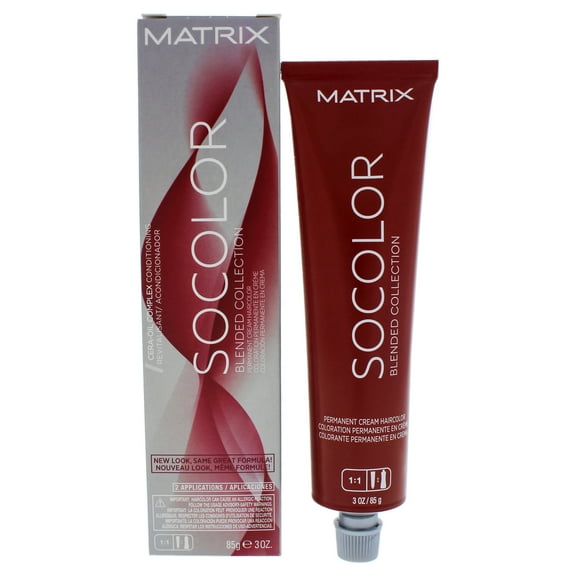 Socolor Permanent Cream Haircolor 5N - Medium Brown Neutral by Matrix for Unisex - 3 oz Haircolor