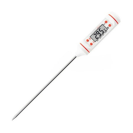

GeweYeeli LCD Food Thermometer TP101 Pen Type Stainless Steel Pin Kitchen Temperature Measurement Tools
