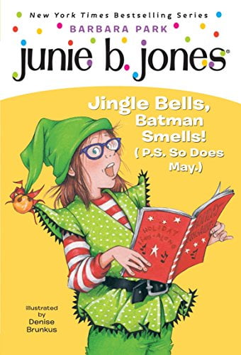 Pre-Owned Junie B. Jones #25: Jingle Bells, Batman Smells! (P.S. So Does May.) [With Cut Out Ornament] (Paperback) 0375828095 9780375828096