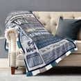 thumbnail image 2 of LHSHID 60th Birthday Gifts for Women Men Happy 60th Birthday Decorations Women Men 60th Birthday Gifts Ideas for Her Him Husband Throw Blanket 50"x60", 2 of 7