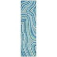 thumbnail image 2 of Addison Rugs Chantille Indoor/Outdoor Transitional Swirls Blue Washable Runner Rug, 2'3" x 7'6", 2 of 6