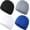 B: Black+white+blue+light Grey, variant on 4 Pieces Skull Caps Running Cycling Beanie Hats Breathable Helmet Liner Sleep Hats for Men Women