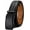 Black2075, variant on Mens Ratchet Belt,Leather Adjustable Slide Belt For Gift Mens Dress Casual 1 3/8",Size Adjustable