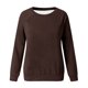 thumbnail image 4 of Ichuanyi liquidación de la moda para mujeres manga larga redonda redonda damas blusa tops blusa ICHUANYI WER202308211772, 4 of 4