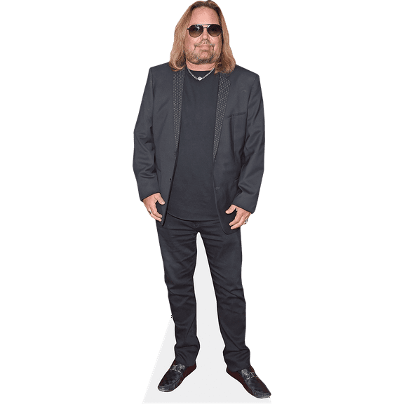 Vincent Neil Wharton (Black Outfit) Lifesize Cardboard Cutout Standee