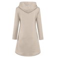 thumbnail image 4 of Vestidos de Navidad Para Mujer Elk Santa Print Pullover Dress Con Bolsillo Otoño Invierno Manga Larga Casual Sudadera Vestido Odeerbi  ODB202785, 4 of 5