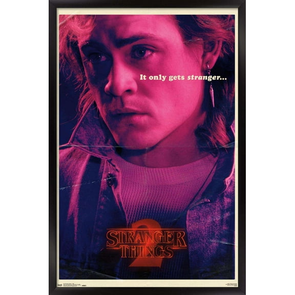 Netflix Stranger Things: Season 2 - Billy Wall Poster, 14.725" x 22.375", Framed