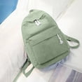 thumbnail image 5 of Boyscolos School Backpack for Unisex Large Corduroy Bookbag Lightweight Laptop Bag for Women Casual High School College Mint Green One Size, 5 of 6
