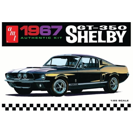 UPC 849398000021 product image for 1/25 67 Shelby GT350, White Multi-Colored | upcitemdb.com