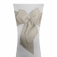 thumbnail image 5 of LA Linen TCpop8x108-Pk10-RedP98 Polyester Poplin Chair Bows, Red - 8 x 108 in. - Pack of 10, 5 of 7