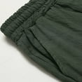 thumbnail image 6 of kamemir Shorts for Men Mens Shorts Casual Elastic Waist Drawstring Short Summer Beach Vacation Shorts with Pockets AG,L, 6 of 6