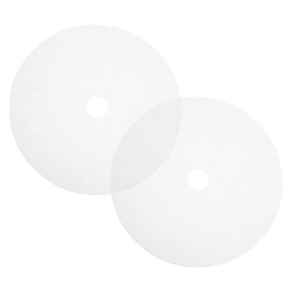 SEWCHICS Dehydrator Mats Reusable Silicone 2Pcs 12.97X12.97X0.04In