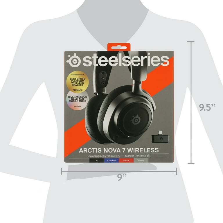 SteelSeries Arctis Nova 7 Wireless Gaming Headset for SteelSeries Arctis Nova 7 Wireless Gaming Headset for