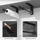 thumbnail image 3 of 1 Uds. (Plata) puerta sin perforación, soporte para papel de cocina autoadhesivo montado en la pared, soporte con efecto de amortiguación para cocina y baño Sailing Electrónica, 3 of 5
