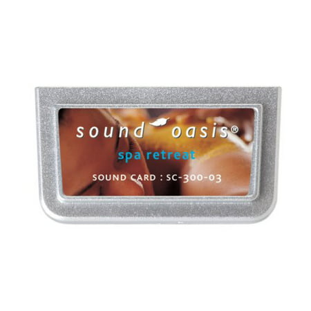 Sound Oasis Sound Card, Spa Retreat (Best Portable Sound Card)